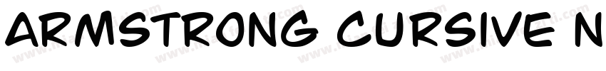 Armstrong Cursive N字体转换